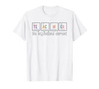 Teacher The Inspirational Element Periodic Table T-Shirt