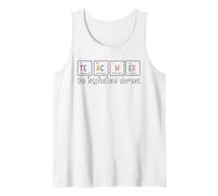 Teacher The Inspirational Element Periodic Table Tank Top