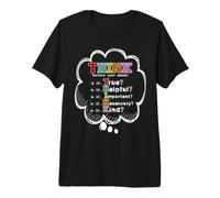Teacher Think Before You Speak - Student Instruction T Shirt Premium T-Shirt