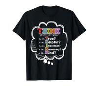 Teacher THINK Before You Speak - Student Instruction T Shirt T-Shirt