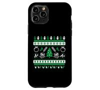 Teacher Ugly Christmas Sweater Instructor Elementary School Case for iPhone 11 Pro