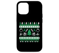 Teacher Ugly Christmas Sweater Instructor Elementary School Case for iPhone 12/12 Pro