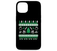 Teacher Ugly Christmas Sweater Instructor Elementary School Case for iPhone 13