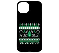 Teacher Ugly Christmas Sweater Instructor Elementary School Case for iPhone 15 Plus