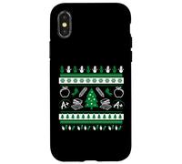 Teacher Ugly Christmas Sweater Instructor Elementary School Case for iPhone X/XS