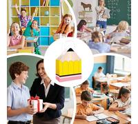 Teacher Welcome Back Bags | Back to School Teacher Paper Bags,Decorative Boxes for Notebook Calculator Holiday Graduation Appreciation Week Classroom Birthday