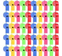 Teacher Whistle Portable Colorful Lanyard Soccer Whistles Coaching