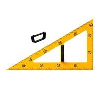 Teacher Whiteboard Protractor - Triangle Geometric Ruler | Magnetic Protractor Ruler For Engineers, Intended For Architects, Engineers, Artists, Designers, And Courses