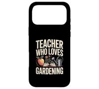 Teacher Who Loves Gardening Classroom Plants Case for iPhone 17 Pro Max