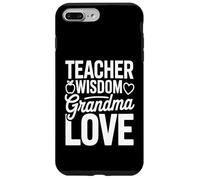 Teacher Wisdom Grandma Love Heart School Case for iPhone 7 Plus/8 Plus