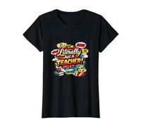 Teacher Women Teach Teaching Leopard Bow tee Back to School Value Graphic T-Shirt, Women, Black, XS