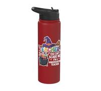 Teacher You Can't Scare Me I'm A Kindergarten Teacher Stainless Steel Insulated Water Bottle