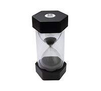 TeacherFav Sand Timer for Kids - 60 Minute Black - 6.3 inches Hour Glass Acrylic Covered Clock for Classroom, Home & Kids Room Large - Single Pack