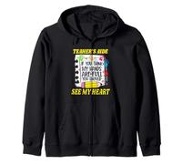 Teacher's Aide Appreciation Support Staff Educator Thank You Zip Hoodie