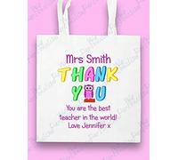 Teachers Bag- Thank You Present for The Best Teacher- for end of Term, Teacher's Day, Leaving or Christmas