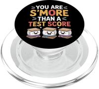 Teachers Believe You Are S'more Than A Test Score PopSockets PopGrip for MagSafe