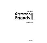 Grammar Friends 1 – Teacher's Book