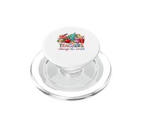 Teachers Change The World Educator Appreciation PopSockets PopGrip for MagSafe