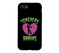 Teachers Love Brains Halloween Zombie Teaching Funny Costume Case for iPhone SE (2020) / 7/8
