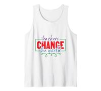 Teachers Make a Difference School Staff Tank Top