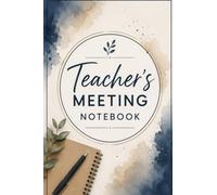Teacher's Meeting Notebook