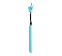 Teachers Pointer Sticks, Telescopic Teaching Pointer, Colored Non-slip Handle Finger Shape Design, Presentation Finger Pointer for Elementary School Kindergarten Teacher