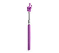 Teachers Pointer Sticks, Telescopic Teaching Pointer, Colored Non-slip Handle Finger Shape Design, Presentation Finger Pointer for Elementary School Kindergarten Teacher