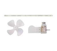 Teaching Aid Windmill Model with For Red LED and 360 Degree Rotating Turbine Designed for Wind Energy Generation and Classroom Learning