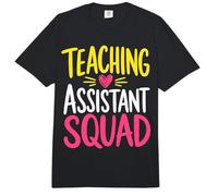 Teaching Assistant Squad Group School Staff Team Comfort Colors Adult Heavyweight T-Shirt