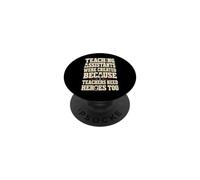 Teaching Assistants Are Heroes Teacher Humor PopSockets Adhesive PopGrip