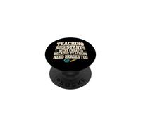 Teaching Assistants Are Heroes Teacher Humor PopSockets Adhesive PopGrip