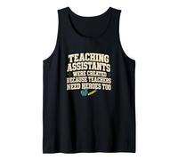 Teaching Assistants are Heroes Teacher Humor Tank Top