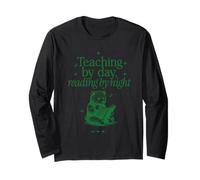 Teaching by Day, Reading by Night Bear Lover tee Long Sleeve T-Shirt