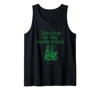 Teaching by Day, Reading by Night Bear Lover tee Tank Top