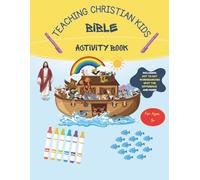 Teaching Christian Kids | Fun Bible Activity Book | For children aged 5+: Over 70 original activities | including Word Searches, Colouring Pages, ... Learning Activity (Bible Activity Books)