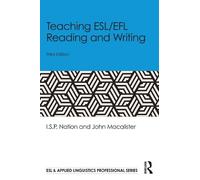 Teaching ESL/EFL Reading and Writing (ESL & Applied Linguistics Professional Series)