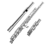 Teaching Exercises 16 Holes Closed Holes C Key Cupronickel Transverse Flute With Offset G And Split E Key Flutes Kit
