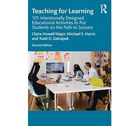 Teaching for Learning: 101 Intentionally Designed Educa - Major, Claire Howell - Paperback / sof -30/06/2021