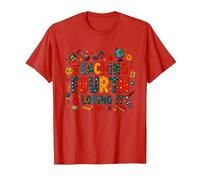 Teaching Fourth & Loving It: Educator Appreciation Gift T-Shirt, Men, Red, 3XL