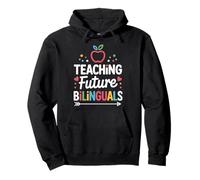 Teaching Future Bilinguals Language Teachers Pride School Pullover Hoodie