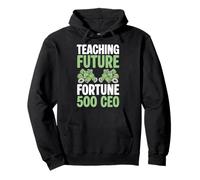 Teaching Future CEOs Funny Business Teacher Economics Pullover Hoodie