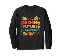 Teaching Future Champions Coach and Teacher Pride Long Sleeve T-Shirt