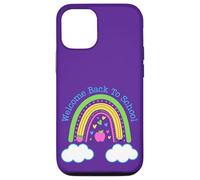 teaching future leaders cute welcome back to school teacher Case for iPhone 12/12 Pro