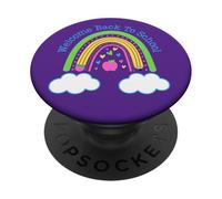 teaching future leaders cute welcome back to school teacher PopSockets Adhesive PopGrip