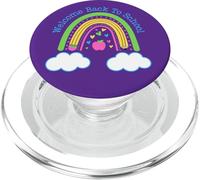 teaching future leaders cute welcome back to school teacher PopSockets PopGrip for MagSafe