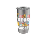 Teaching Future Leaders Inspirational Teacher Gift Stainless Steel Insulated Tumbler