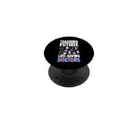 Teaching Future Life Saving Doctors Funny Science Class PopSockets Adhesive PopGrip