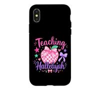 Teaching Hallelujah Cute Teacher Apple Back to School Kids Case for iPhone X/XS