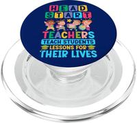 Teaching Head Start Teacher Life Early Childhood Education PopSockets PopGrip for MagSafe