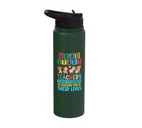 Teaching Head Start Teacher Life Early Childhood Education Stainless Steel Insulated Water Bottle